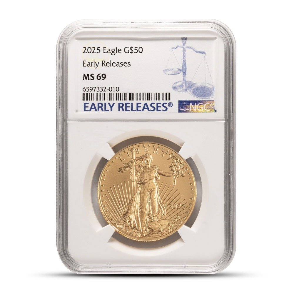 2025 1 oz American Gold Eagle Coin N