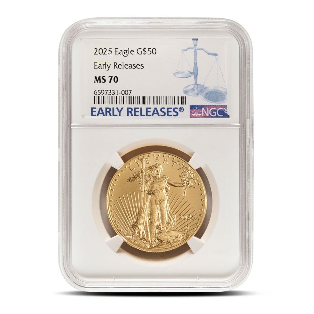 1 oz American Gold Eagle Coin NGC M
