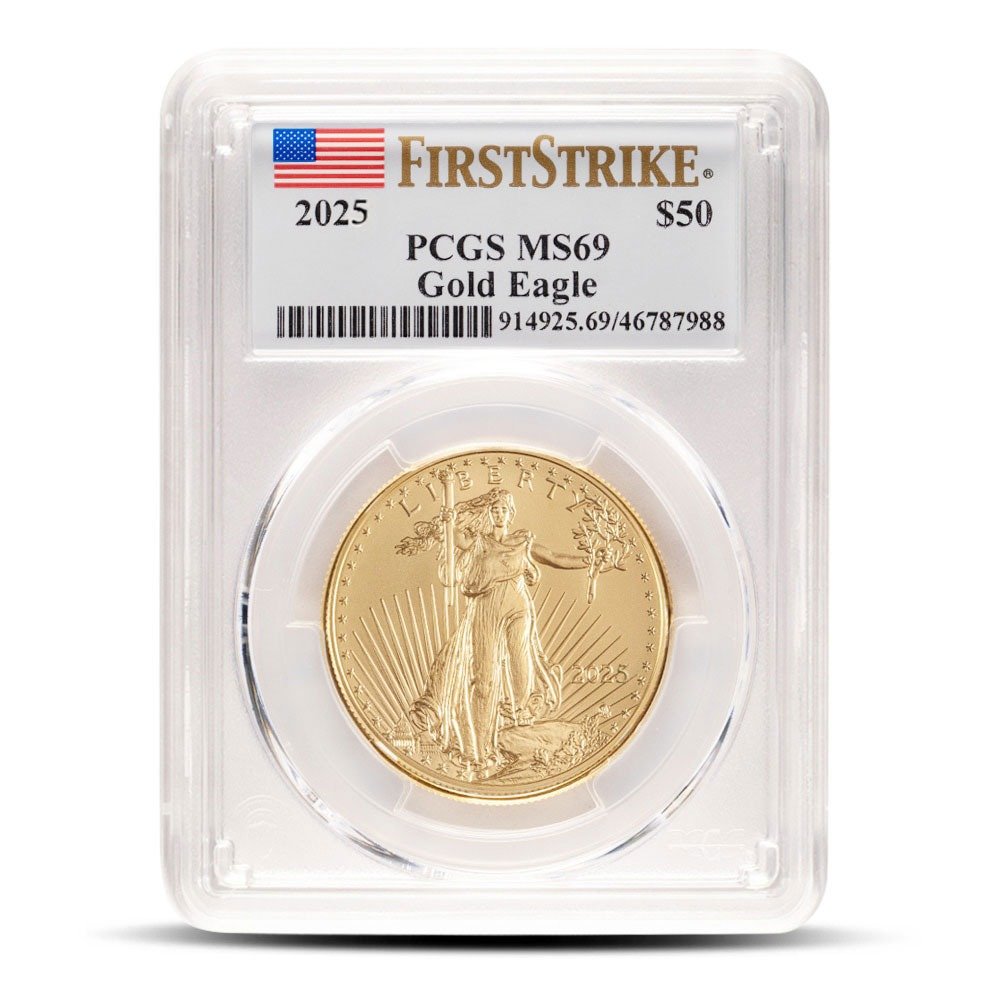 2025 1 oz American Gold Eagle Coin P