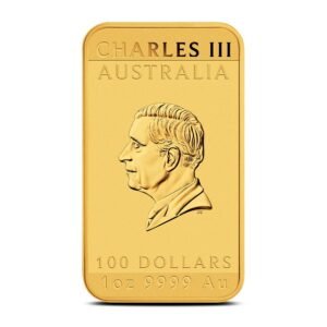 2025 1 oz Australian Rectangular Gold Dragon Coin (BU)