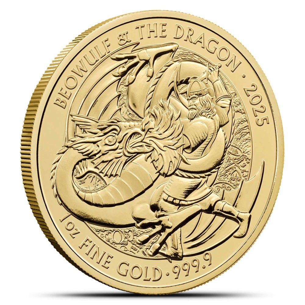 1 oz British Gold Beowulf and the Dr