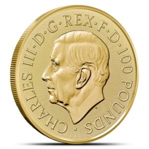 2025 1 oz British Gold The Lion and The Eagle Coin (BU)