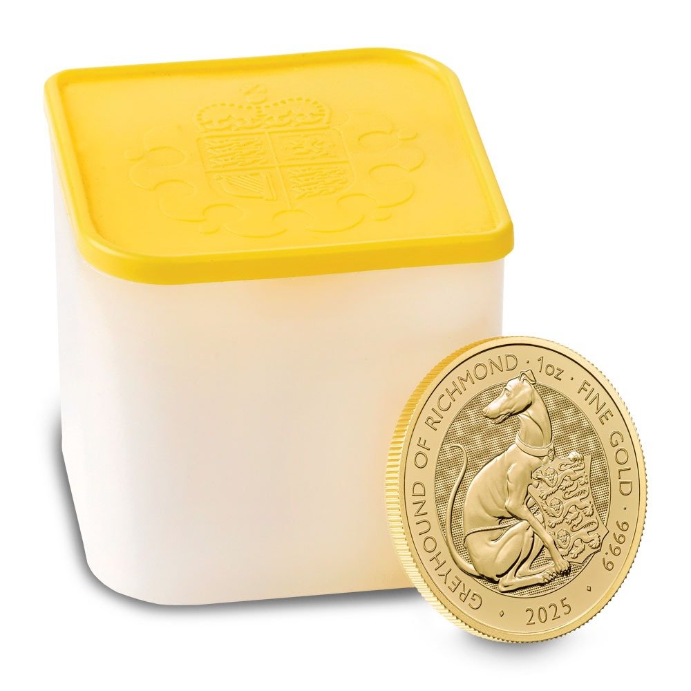 1 oz British Gold Tudor Beasts Grey