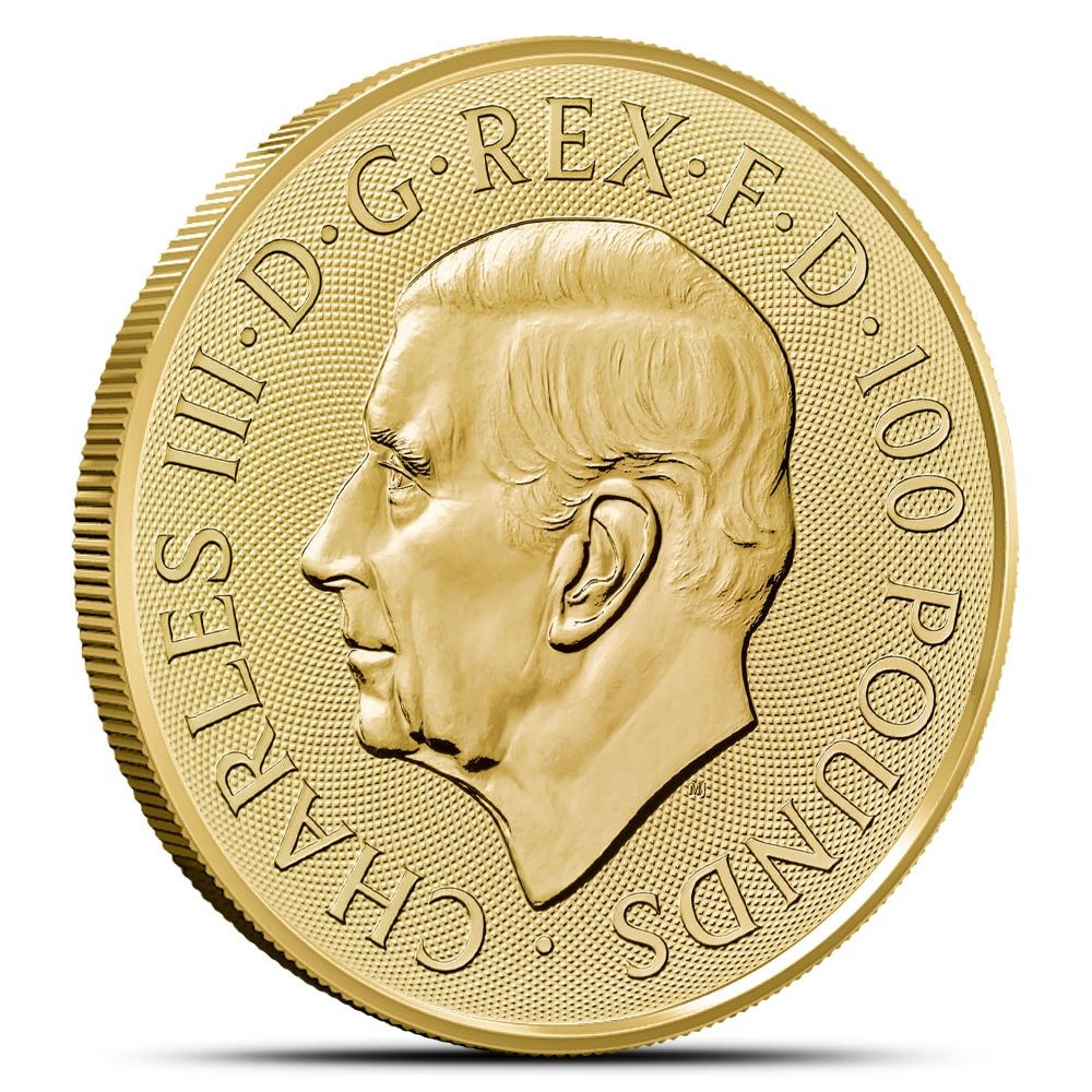 2025 1 oz British Gold Tudor Beasts The Queen's Panther Coin (BU) - Image 2