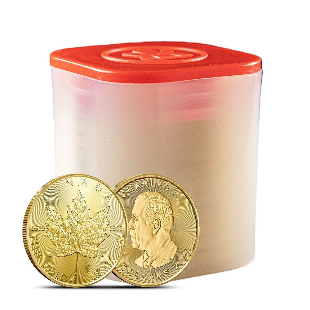 2025 1 oz Canadian Gold Maple Leaf T