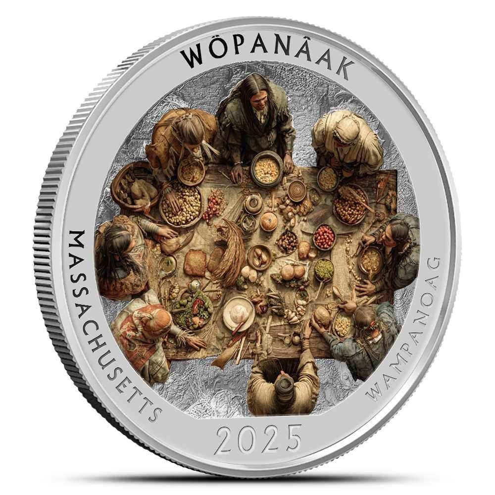 1 oz Colorized Native America the Be