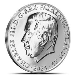 2025 1 oz Falkland Island Silver Remembrance Day Coin (BU)