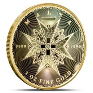 2025 1 oz Malta Gold Maltese Cross Coin (BU)