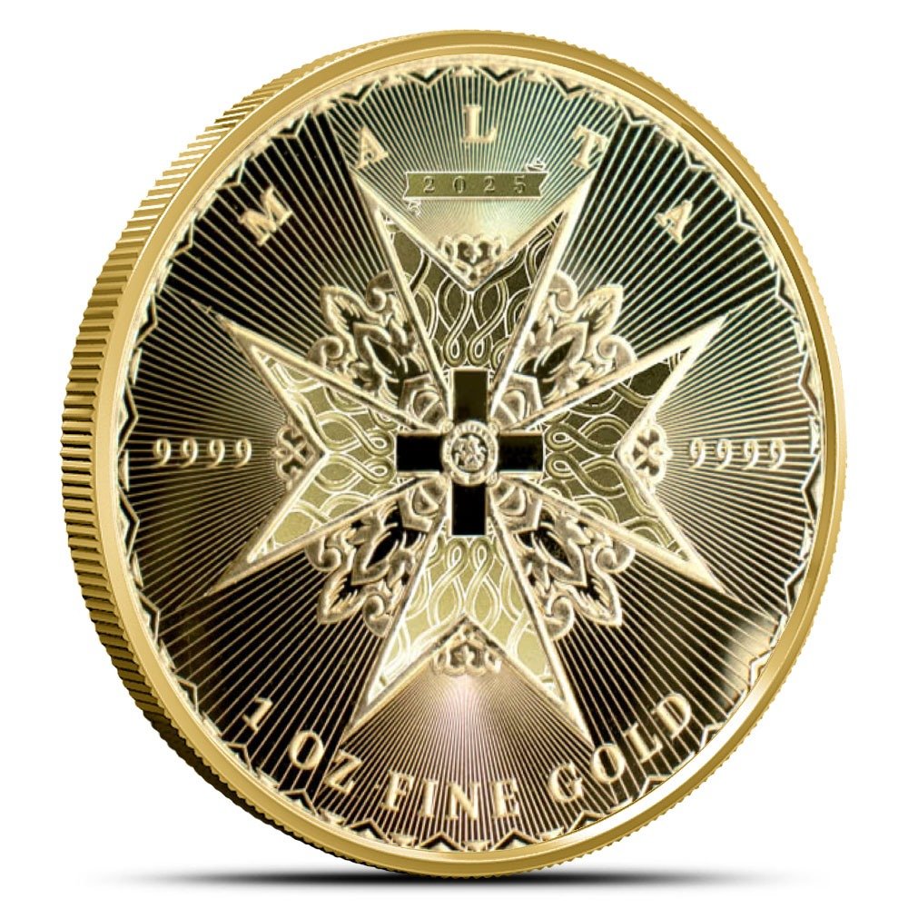 2025 1 oz Malta Gold Maltese Cross C
