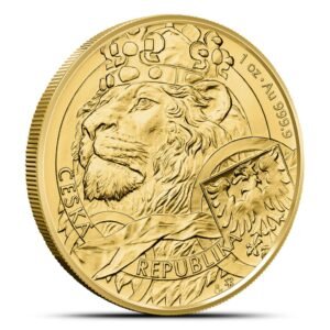 2025 1 oz Niue Czech Lion Gold Coin (BU)