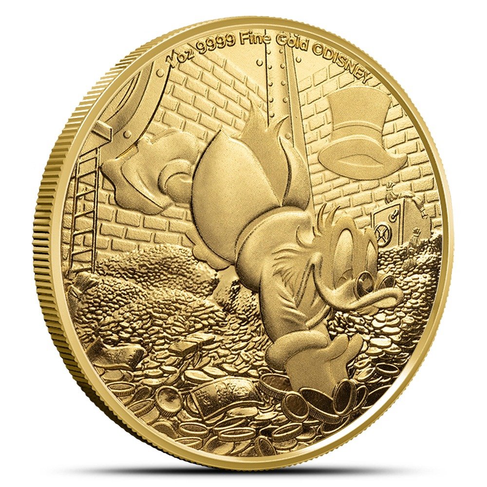 2025 1 oz Niue Scrooge McDuck Gold