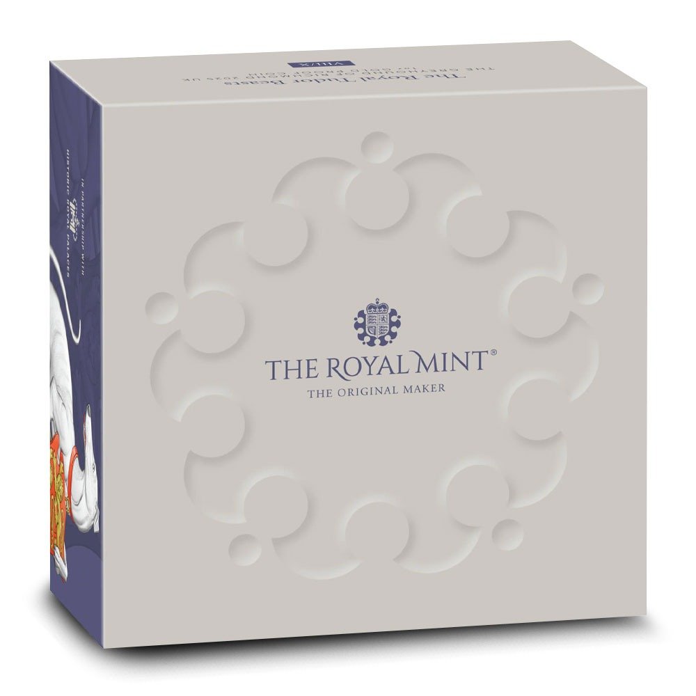 2025 1 oz Proof British Gold Tudor Beasts The Greyhound of Richmond Coin (Box + CoA) - Image 4