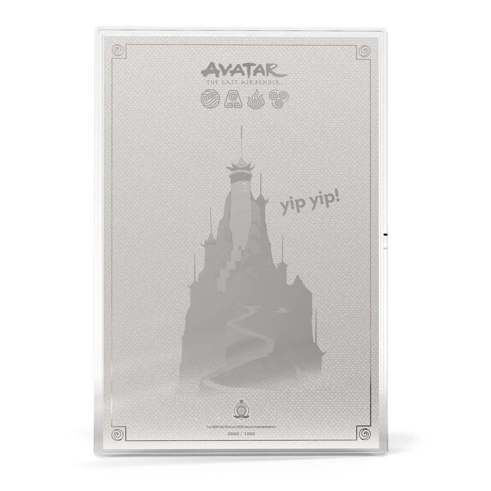 2025 1 oz Proof Colorized Niue Silver Avatar The Last Airbender Foil (Box + CoA) - Image 2
