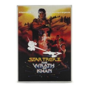 2025 1 oz Proof Colorized Niue Silver Star Trek The Wrath of Khan Coin (Box + CoA)