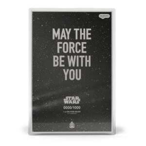 2025 1 oz Proof Colorized Niue Silver Star Wars The Empire Strikes Back Foil (Box + CoA)