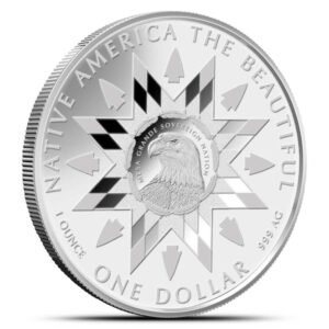 2025 1 oz Proof Native America the Beautiful Massachusetts Silver Coin (Box + CoA)