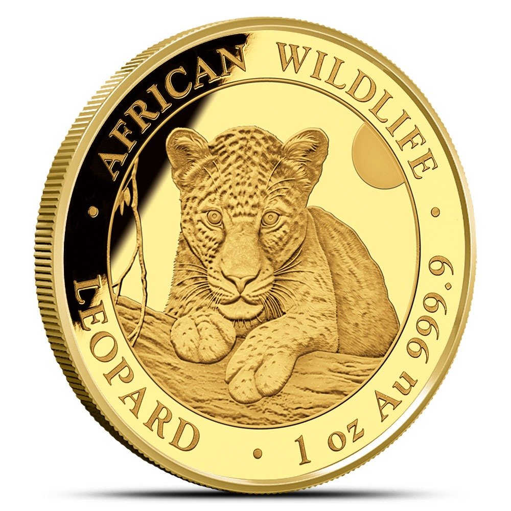 1 oz Somalia Gold African Wildlife
