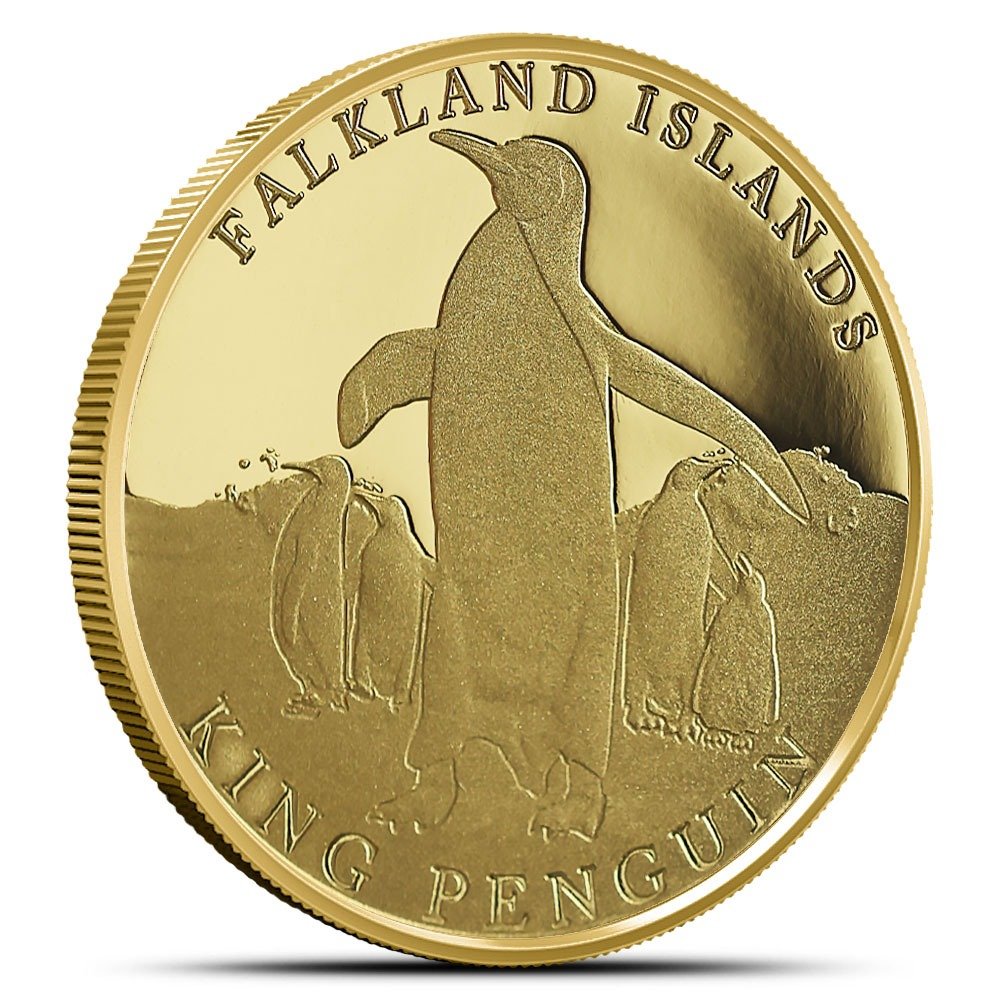 1/10 oz Proof Falkland Islands Gold