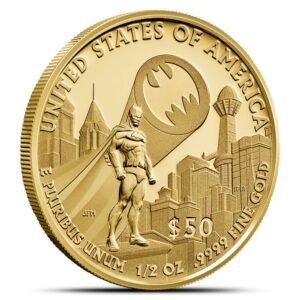 2025 1/2 oz Proof DC Comics Batman American Liberty Gold Coin (Box + CoA)