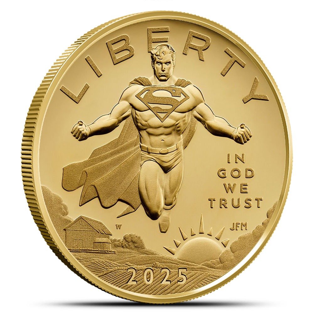 2025 1/2 oz Proof DC Comics Superman