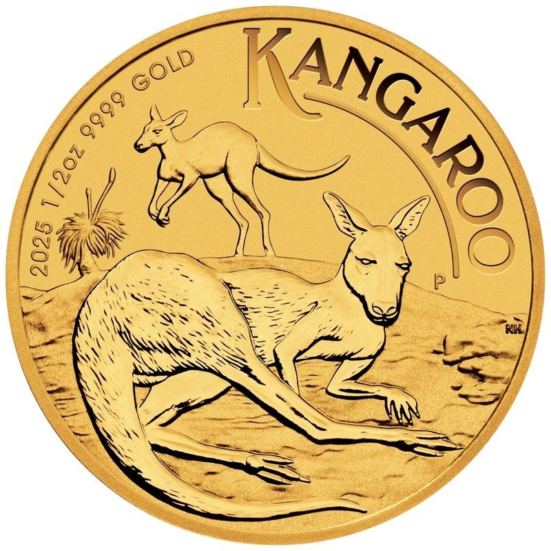2025 1/2 oz Australian Kangaroo Gold