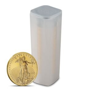 2025 1/4 oz American Gold Eagle Tube (40 Coins, BU)