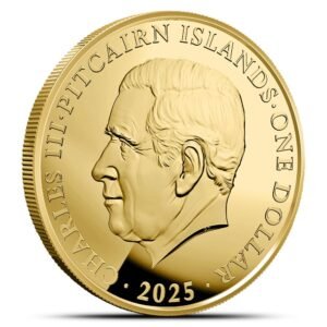 2025 1/4 oz Pitcairn Islands Gold Bounty Coin (BU)