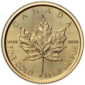 2025 1/4 oz Canadian Maple Leaf Gold Coin