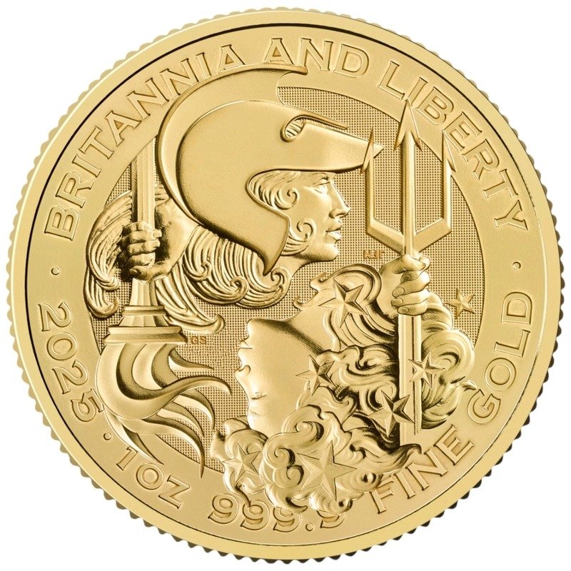 2025 1 oz Britannia and Liberty Gold