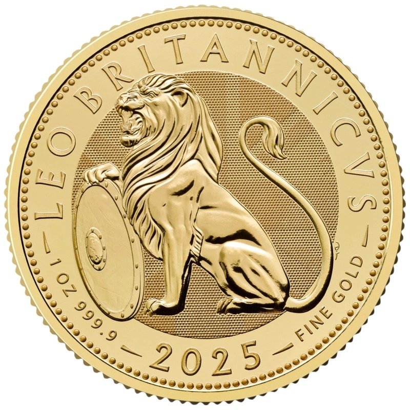 2025 1 oz The British Lion Gold Coin