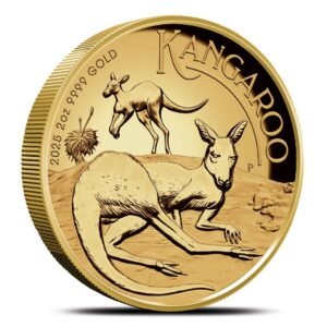 2 oz Proof Australian Gold Kangaroo