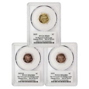 2025 3-Coin Omega-Privy Pennies Lot #176