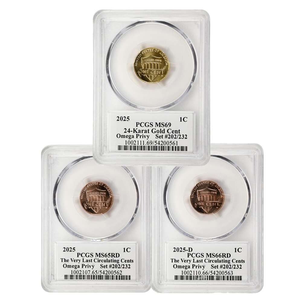 2025 3-Coin Omega-Privy Pennies