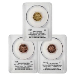 Buy 2025 3-Coin Omega-Privy Pennies Lot #203