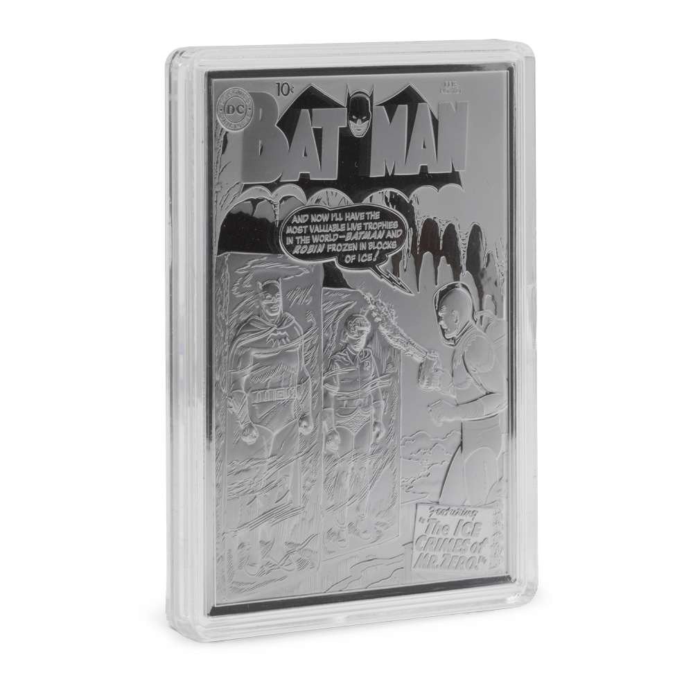 2025 3 oz Proof Niue Silver Age Batman #121 Coin (Box + CoA) - Image 4