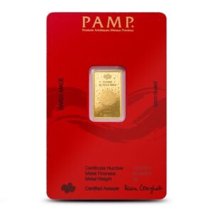 2025 5 Gram PAMP Suisse Lunar Legend White Snake Gold Bar (New w/ Assay)
