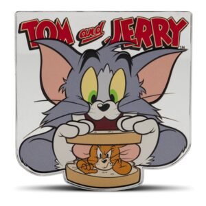2025 5 oz Proof Colorized Niue Silver Tom and Jerry 85th Anniversary Coin (Box + CoA)