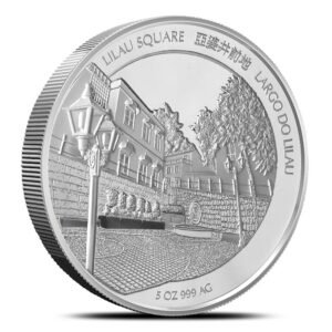 2025 5 oz Proof Macau Silver Lunar Snake Coin (Box + CoA)