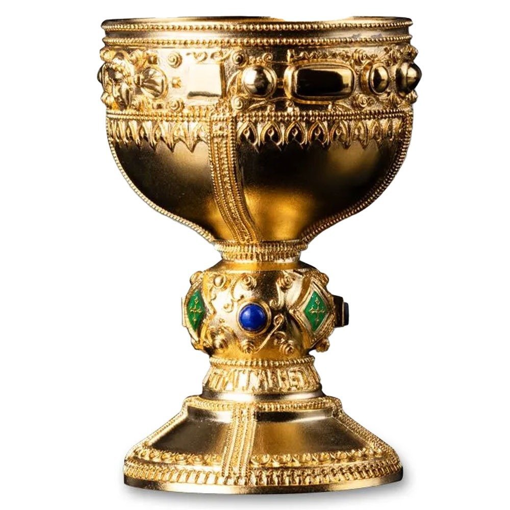 2025 5 oz Samoa Holy Grail Silver Coin (Proof-Like, 24k Gold Plated, Box + CoA) - Image 2