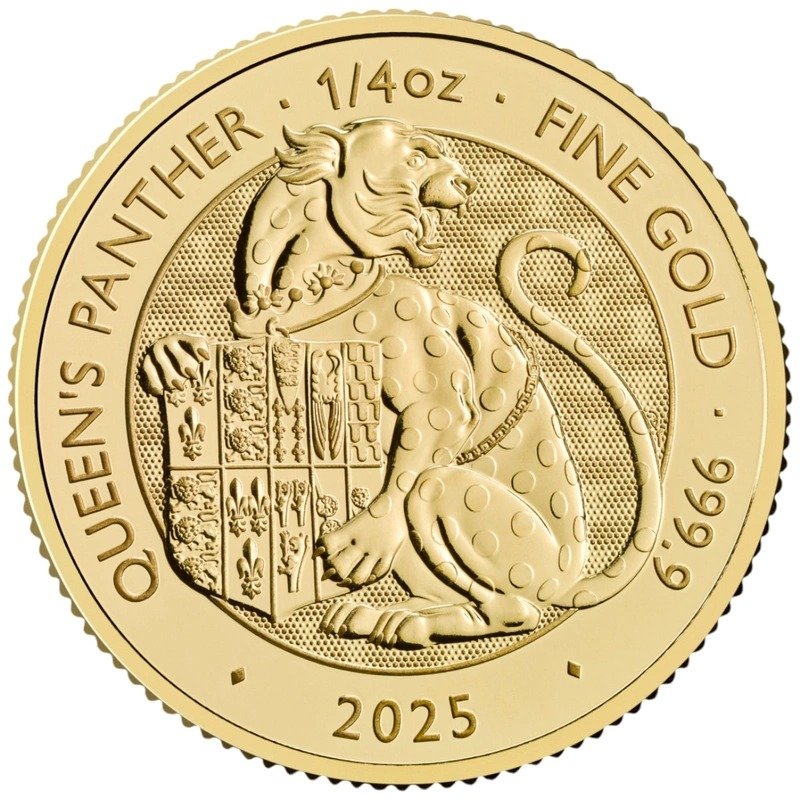 2025 1/4 oz Queens Panther Tudor Bea