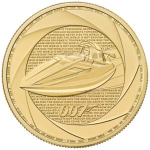 2025 1 oz Six Decades of 007 Bond of
