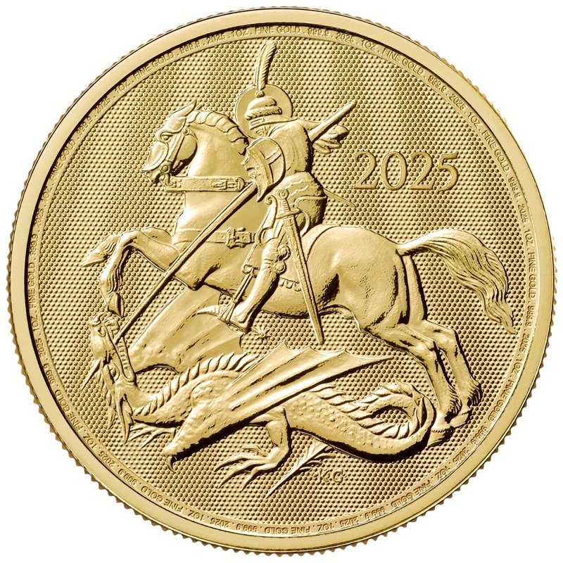 2025 1 oz St George and the Dragon