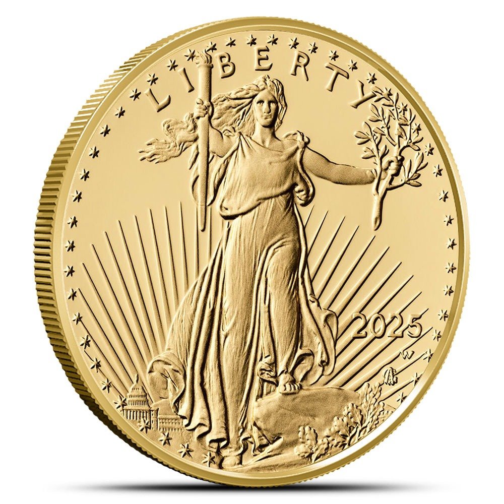 2025-W 1 oz Proof American Gold Eagle Coin (Box + CoA) - Image 3