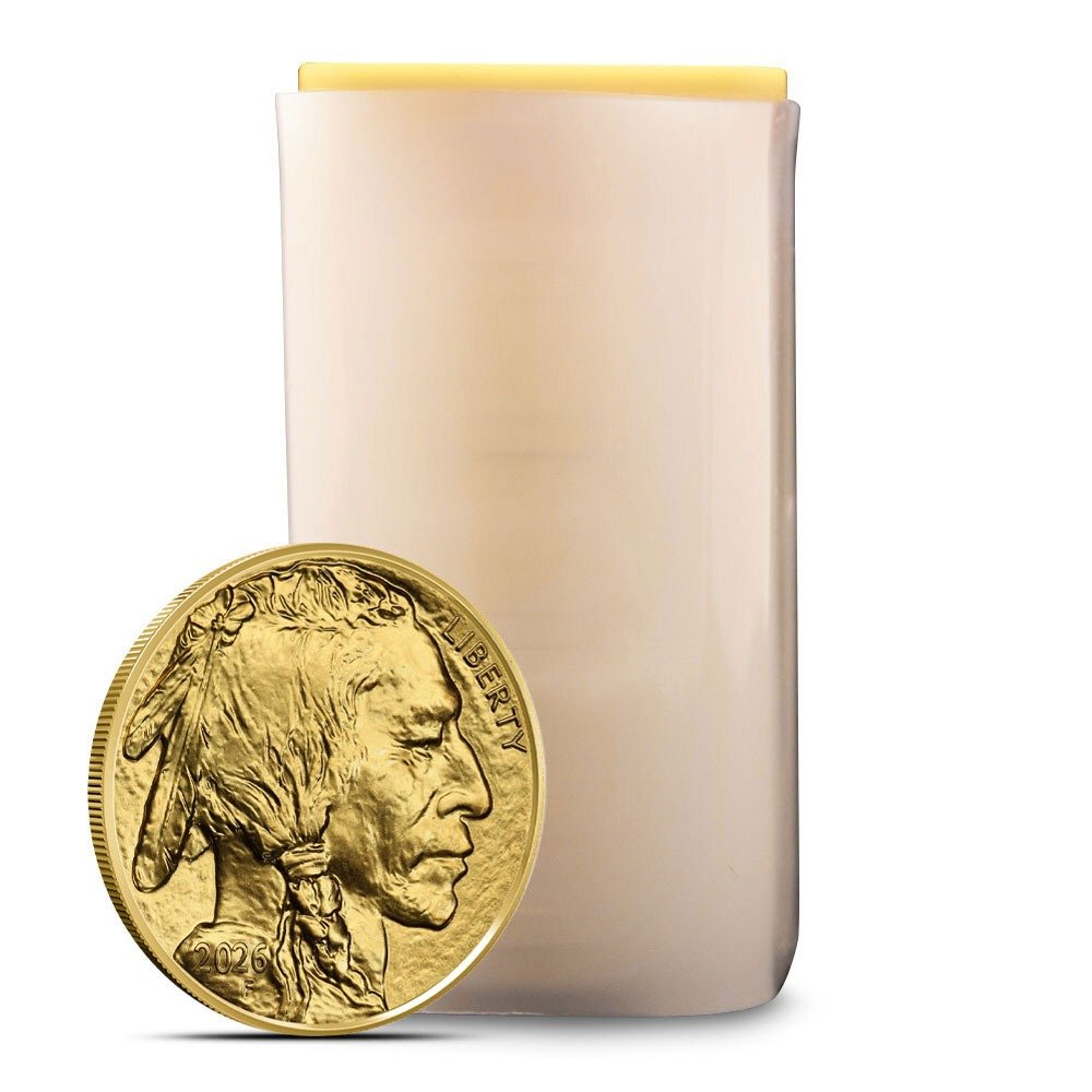2026 1 oz American Gold Buffalo Tube