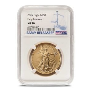 2026 1 oz American Gold Eagle Coin NGC MS70 ER