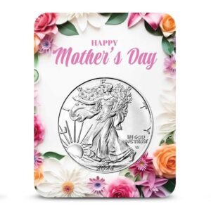 Buy 2026 1 oz American Silver Eagle Coin (BU, Mother’s Day Card)
