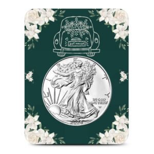 2026 1 oz American Silver Eagle Coin (BU, Wedding Card)