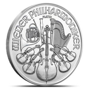 2026 1 oz Austrian Platinum Philharmonic Coin (BU)