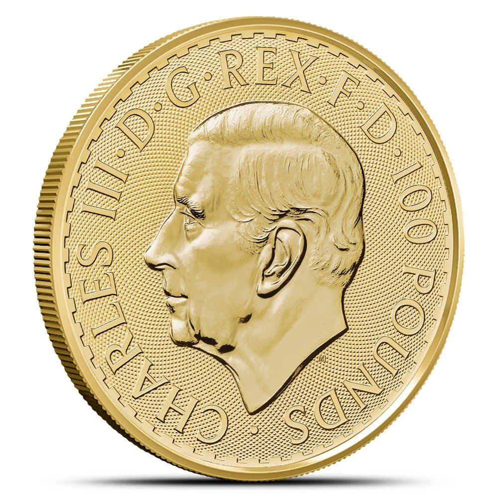 2026 1 oz British Gold Britannia Tube (BU, 10 Coins) - Image 3