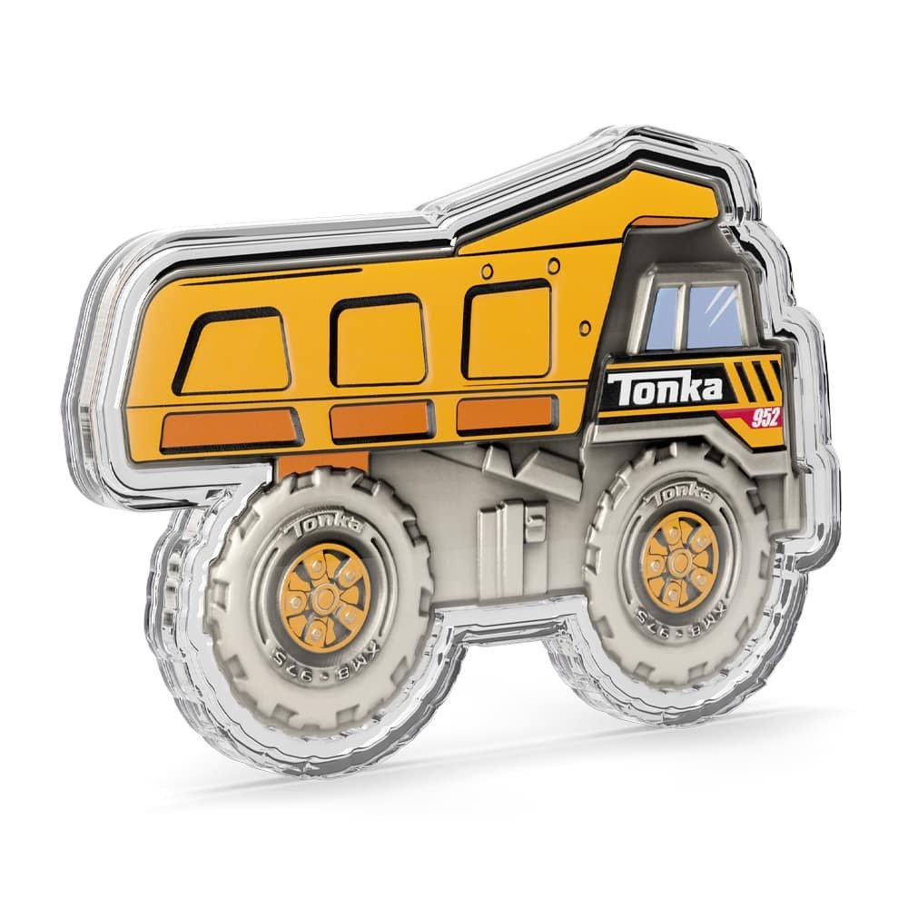 2026 1 oz Colorized Proof Niue Silver Hasbro Tonka Trucks Coin (Box + CoA) - Image 3